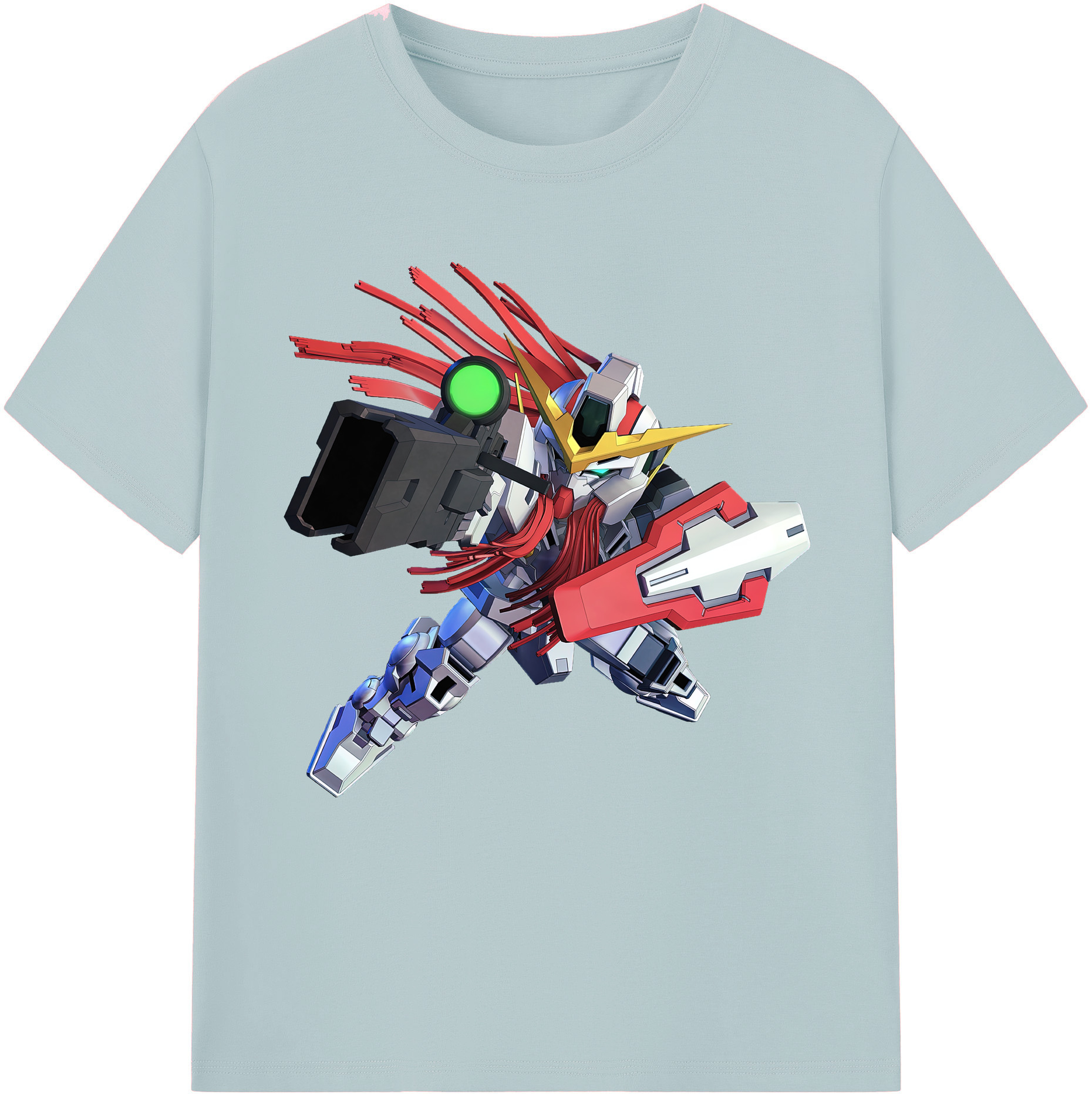（画像用） 機動戦士ガンダム Mobile Suit Gundam 綿100％半袖Tシャツ（フロントプリント）